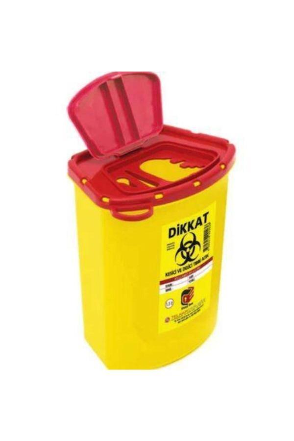 Telkar Tıbbi Atık Kovası 1,3 Lt 1 Adet - Image 1
