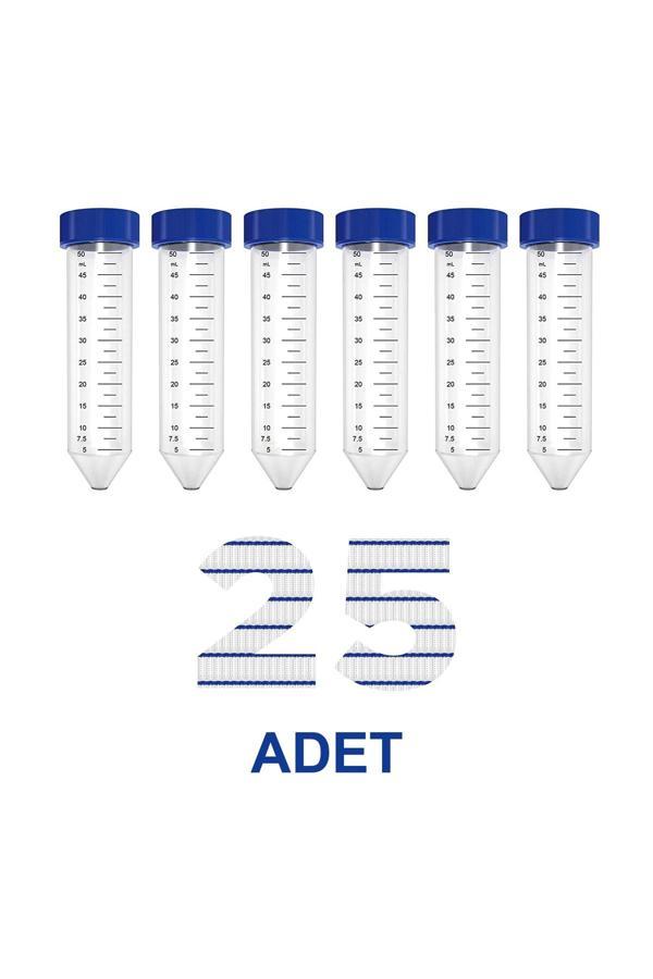 Atel-San Falkon Tüpü 50 Ml / Santrifüj Tüpü - Dibi Konik - 25 Adet - Image 1