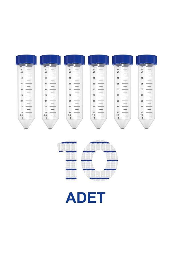 Atel-San Falkon Tüpü 50 Ml / Santrifüj Tüpü - Dibi Konik - 10 Adet - Image 1