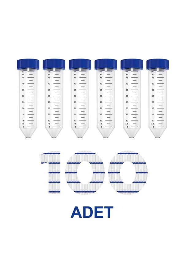 Atel-San Falkon Tüpü 50 Ml / Santrifüj Tüpü - Dibi Konik - 100 Adet - Image 1