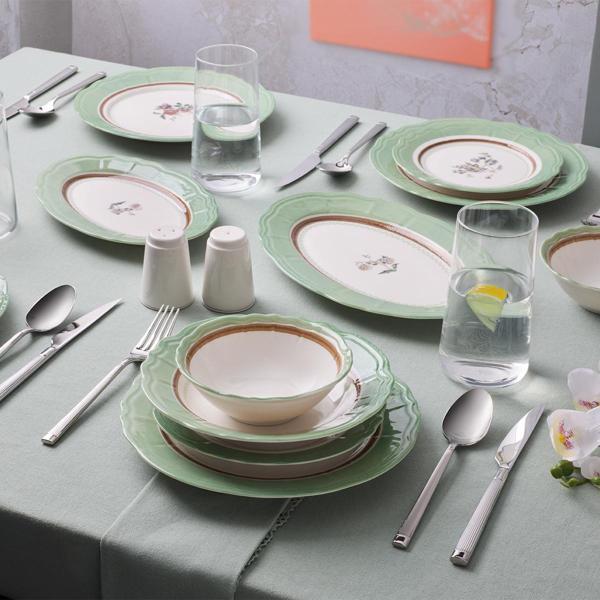 Aryıldız Jardin Mint 30 Parça 6 Kişilik Yemek Takımı - Image 1