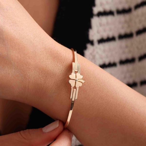 Yonca Kelepçe 14 Ayar  - Image 1