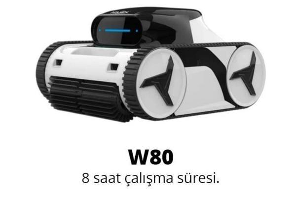 W80 Kablosuz Havuz Robotu 8 Saat Kesintisiz Çalışma Süresi - Image 1