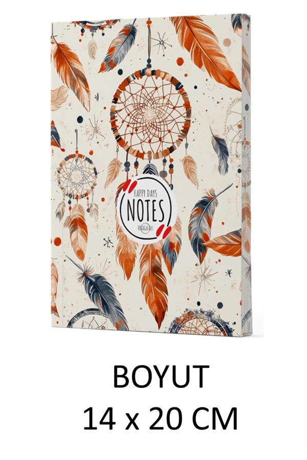 Dokuz Yayınları Vivago Art Tüy 5 - Çizgili Defter 14 X 20 Cm Bez Çanta Hediyeli Kod 5 - Dokuz Yayınları - Image 1