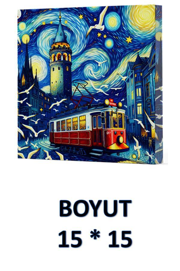 Dokuz Yayınları Vivago Art Van Gogh Galata Çizgisiz Defter 15 X 15 Cm Bez Çanta Hediyeli Kod 1 - Dokuz Yayınları - Image 1