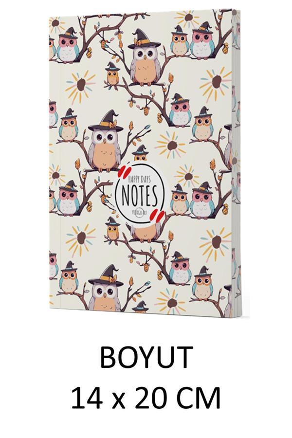 Dokuz Yayınları Vivago Art Yılbaşı 6 - Çizgili Defter 14 X 20 Cm Bez Çanta Hediyeli Kod 6 - Dokuz Yayınları - Image 1