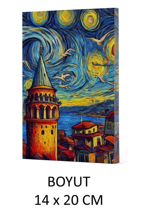 Dokuz Yayınları Vivago Art Van Gogh Galata Çizgili Defter 14 X 20 Cm Bez Çanta Hediyeli Kod 5 - Dokuz Yayınları - Image 1