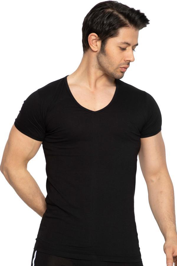 Erkek %100 Pamuklu V Yaka Süprem Fanila 317 - Image 1