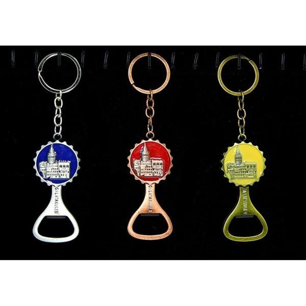 Metal Galata Kulesi Anahtarlık Ve Açacak - Image 1