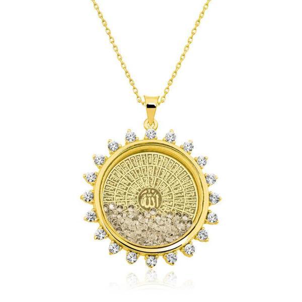 KENPAZAR 925 Ayar Gümüş Esmaül Hüsna Bayan Gümüş Kolye - Image 1