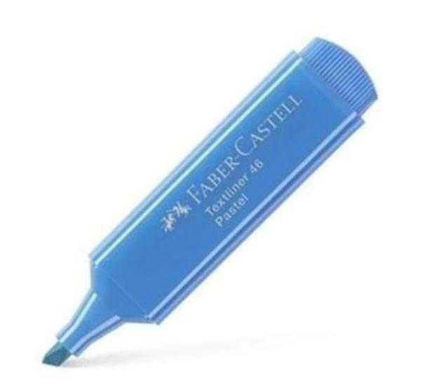 Faber Castell Fosforlu Kalem Pastel Mavi - 3 adet - Image 1