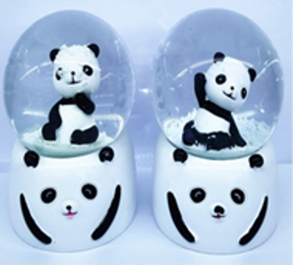 KENPAZAR Siyah-Beyaz Panda Kar Küresi Orta Boy - Image 1