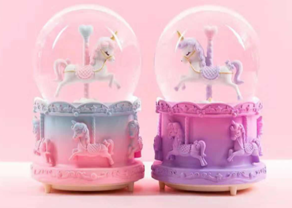 KENPAZAR Atlı Karınca Kar Küresi Orta Boy - Image 1