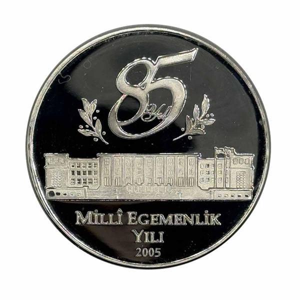 AgaKulche Milli Egemenlik Yılı Gümüş Sikke Coin - Image 1