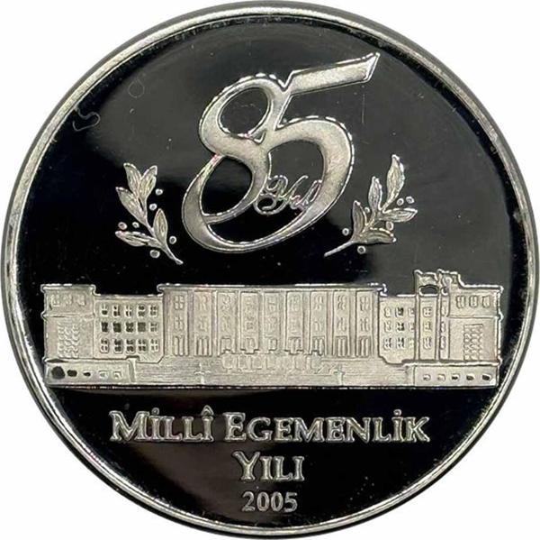 AgaKulche Milli Egemenlik Yılı Gümüş Sikke Coin - Image 1
