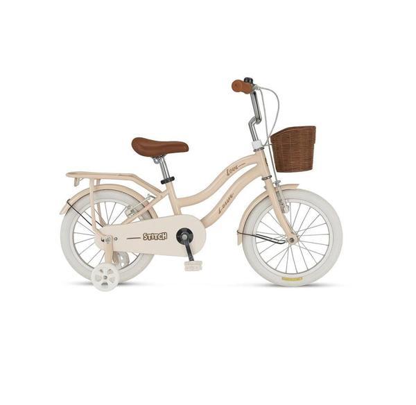 ÜMİT 1641 STITCH L-ATB-V-KIZ ÇOCUK BİSİKLETİ 16 JANT BEJ - Image 1