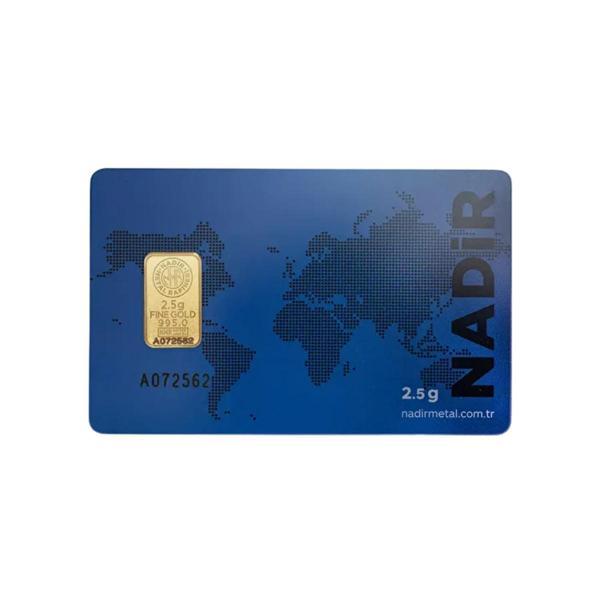24 Ayar 995 Milyem Nadir Gold 2.5 Gram Altın - Image 1