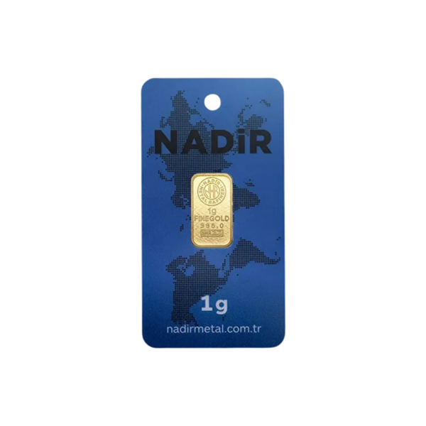 24 Ayar 995 Milyem Nadir Gold 1 Gram Altın - Image 1