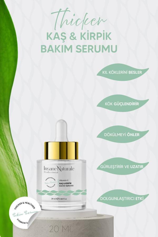 Insane Naturale Kaş Kirpik Serum 20 ml - Image 1