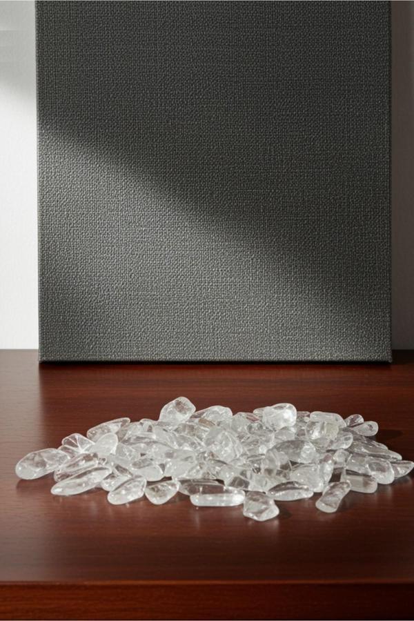 Doğal Ham Kristal Kuvars Küçük Şekilsiz Taşlar ( 50 GR Paketler ) - KT0304 - Image 1