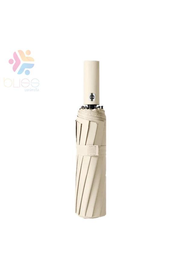 Bliss Premium Krem 12 Telli Şemsiye - Image 1