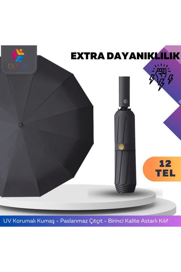 Bliss Premium 12 Telli Otomatik Şemsiye - Image 1