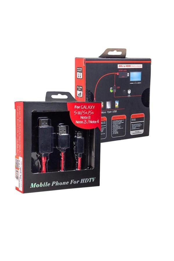 Link Powermaster Hc-18 Mhl Kit Samsung S5 Hdmı Tv Bağlantı Kablosu - Image 1