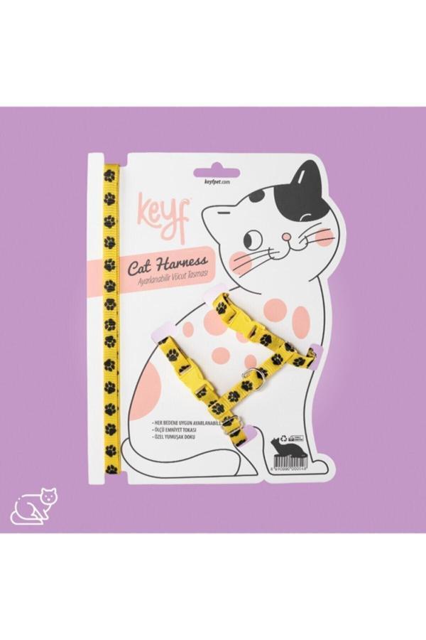 Keyf Kedi Vücut Tasması Ayarlanabilir - Image 1