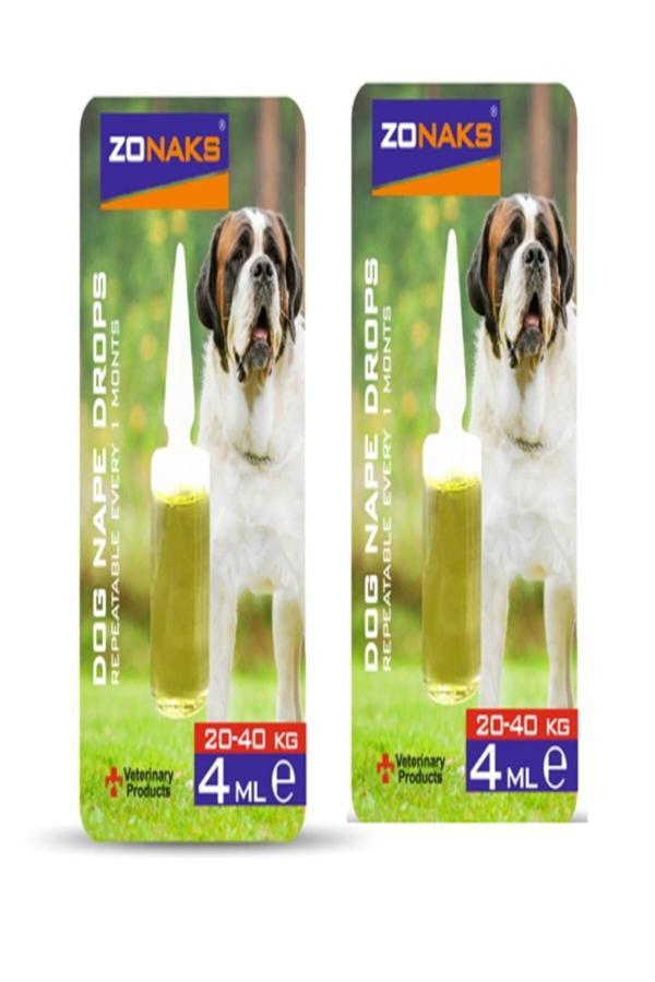 Zonax Köpekleriniz Için Ense Dış Damla 20 - 40 Kg Ağırlığındaki Için 4 Ml X 2 Adet - Image 1