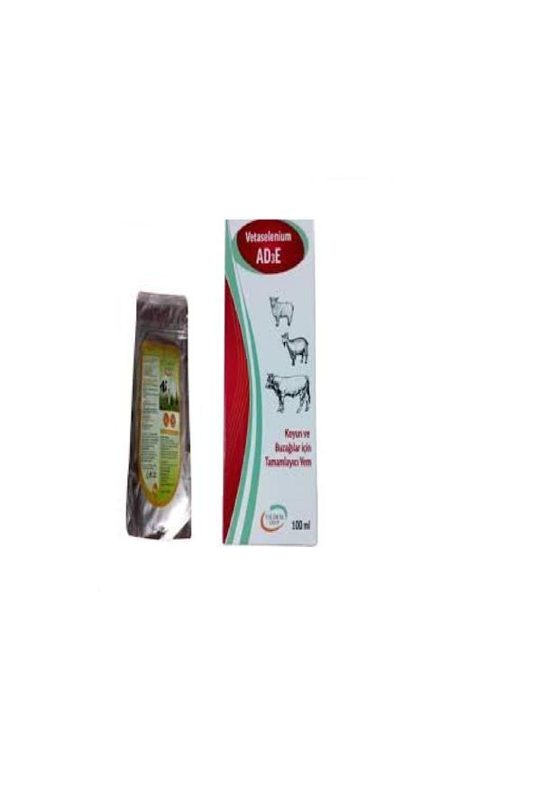 Yıldem Koyun Ve Buzağlar İçin Sindirimm Sistemi Düzenleyici 100 Gr Ve Ad3E Vitamini 100 Ml - Image 1