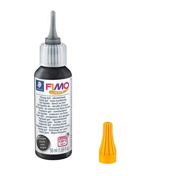 Supertrend Fimo Liquid Deco Gel (Sıvı Fimo-Yapıştırıcı) 50 ml. SİYAH - Image 1