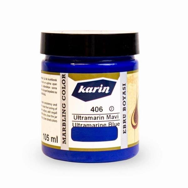 Supertrend Ebru Boyası 105 ml. 406 Ultramarine Mavi - Image 1