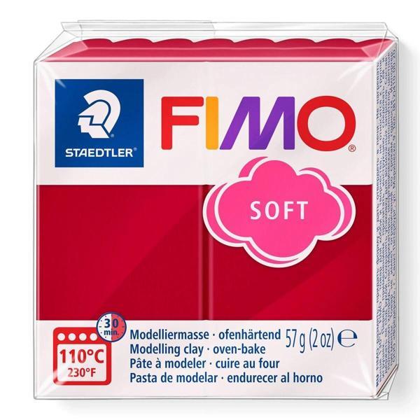 Supertrend Fimo Soft Polimer Kil 26 Cherry Red - Image 1