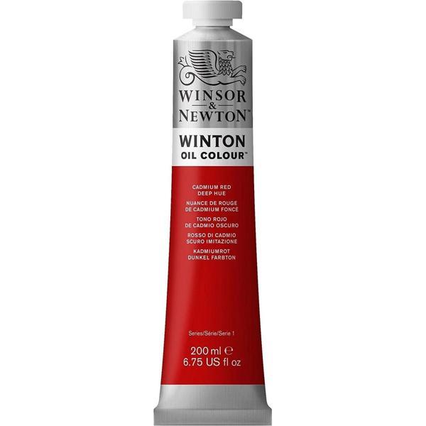 Supertrend Winton Yağlı Boya 200 ml. 6 Cadmium Red Deep Hue - Image 1