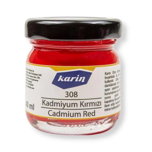 Supertrend Ebru Boyası 40 ml. 308 Cadmium Kırmızı - Image 1