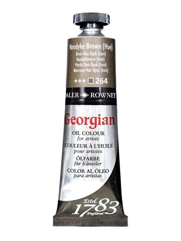 Supertrend Georgian Yağlı Boya 38 ml 264 Vandyke Brown Hue - Image 1