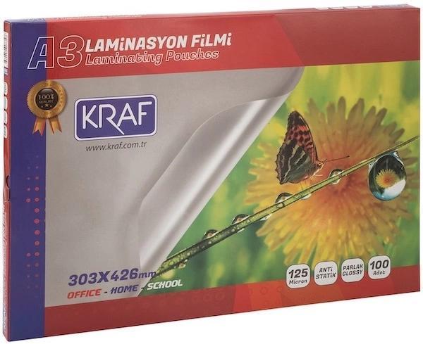 Supertrend Laminasyon Filmi Parlak A3 125 Micron 100'lü - Image 1