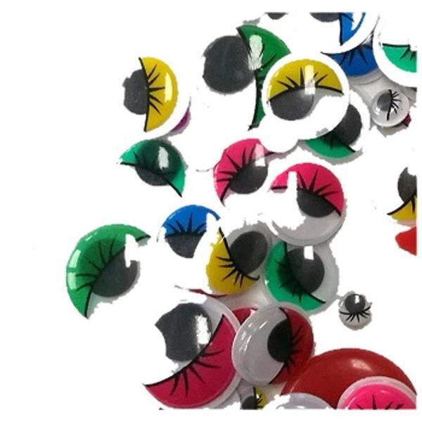 Supertrend Kids Renkli Oynar Göz 15 mm 50'li Paket - Image 1