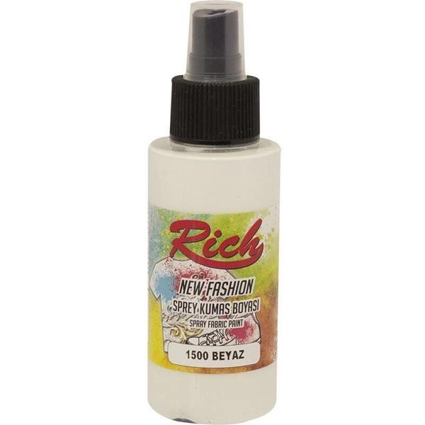 Supertrend New Fashion Sprey Kumaş Boyası 100 cc. 1500 BEYAZ - Image 1