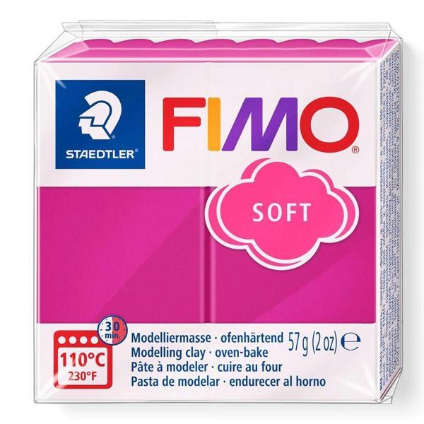 Supertrend Fimo Soft Polimer Kil 22 Raspberry - Image 1
