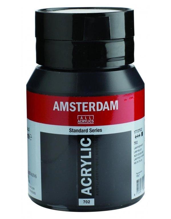 Supertrend Amsterdam Akrilik Boya 500 ml. 702 Lamp Black - Image 1