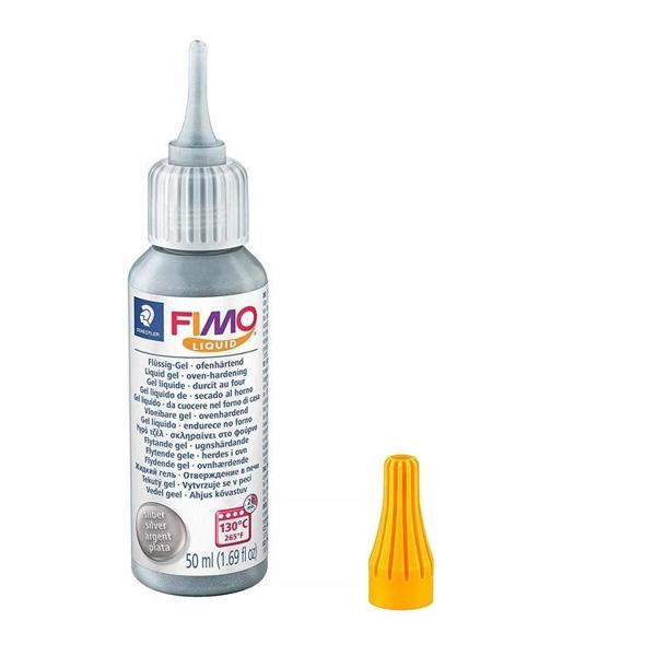 Supertrend Fimo Liquid Deco Gel (Sıvı Fimo-Yapıştırıcı) 50 ml. GÜMÜŞ - Image 1
