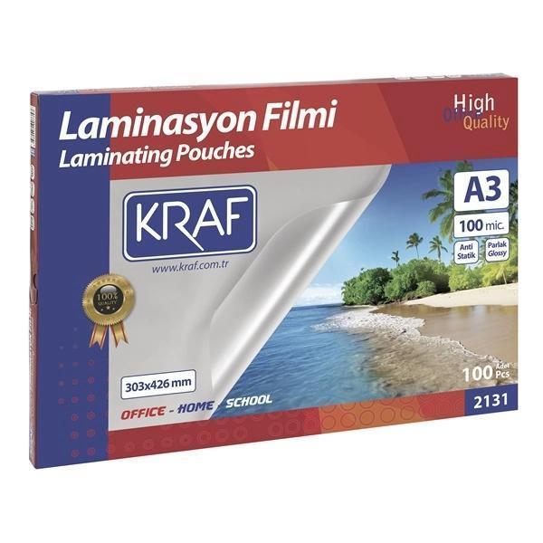 Supertrend Laminasyon Filmi Parlak A3 100 Micron 100'lü - Image 1