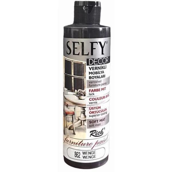 Supertrend Selfy Decor Vernikli Boya 240 cc 862 WENGE - Image 1