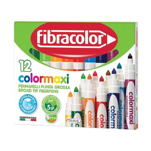 Supertrend Colormaxi Jumbo Keçeli Kalem 12 Renk - Image 1