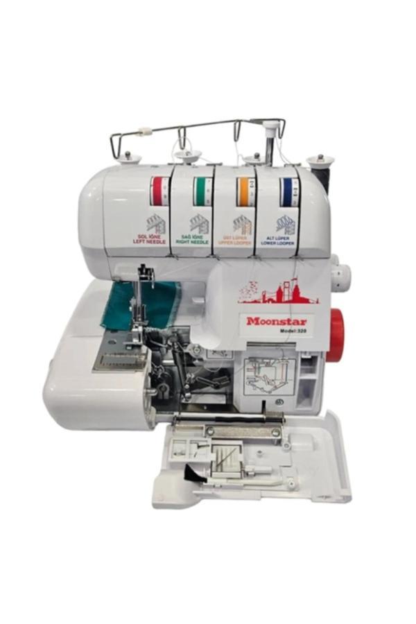 Akyüz Makine Ev Tipi Overlok Dikiş Makinesi 3-4 İplik / Model 320 - Image 1