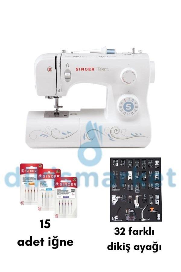 Dm Dikişmarket Singer Talent 3323 Dikiş Makinesi | Ev Tipi Dikiş Makinesi | Aile Tipi Dikiş Makinesi | 23 Değişik - Image 1
