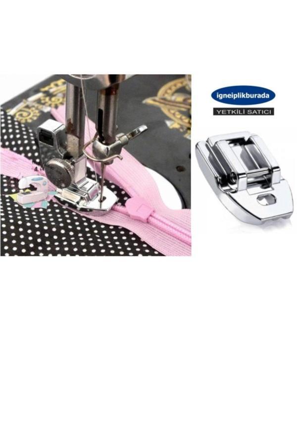 Janome Ev Tipi Dikiş Makinası Metal Gizli Fermuar Ayağı Rj-601Z - Image 1