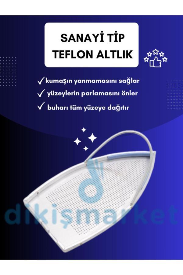 Dm Dikişmarket Sanayi Tipi Ütü Alüminyum Teflon Stb-200 - Image 1