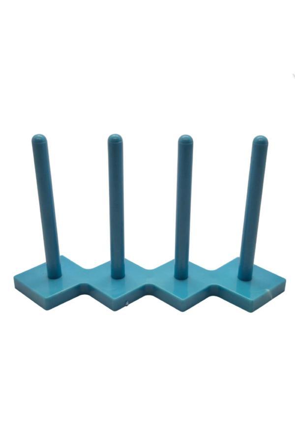 Akyüz Makine Dikiş Makinesi Mıknatıslı Masura Koyma Aparatı 4'Lü Mavi - Image 1